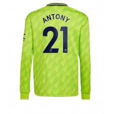 Manchester United Antony #21 Tredjedrakt 2022-23 Langermet